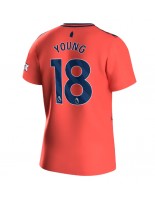 Everton Ashley Young #18 Venkovní Dres 2023-24 Krátký Rukáv